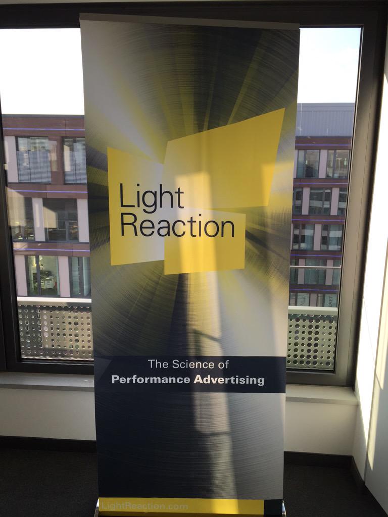 pcwilkens's tweet photo. Kicking off #lightreaction @Xaxistweets @LightReaction http://t.co/heWUEnxabo