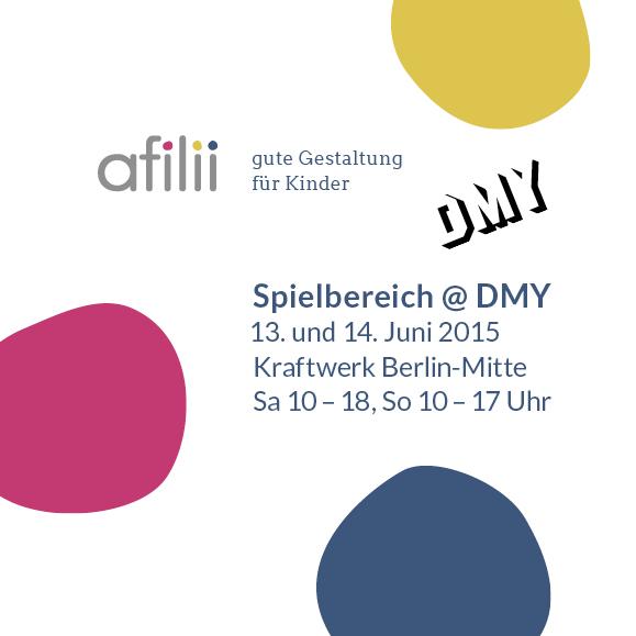 Heute Abend 18 Uhr Eröffnung #DMY #Berlin mit #afilii -#designforkids
dmy2015.com