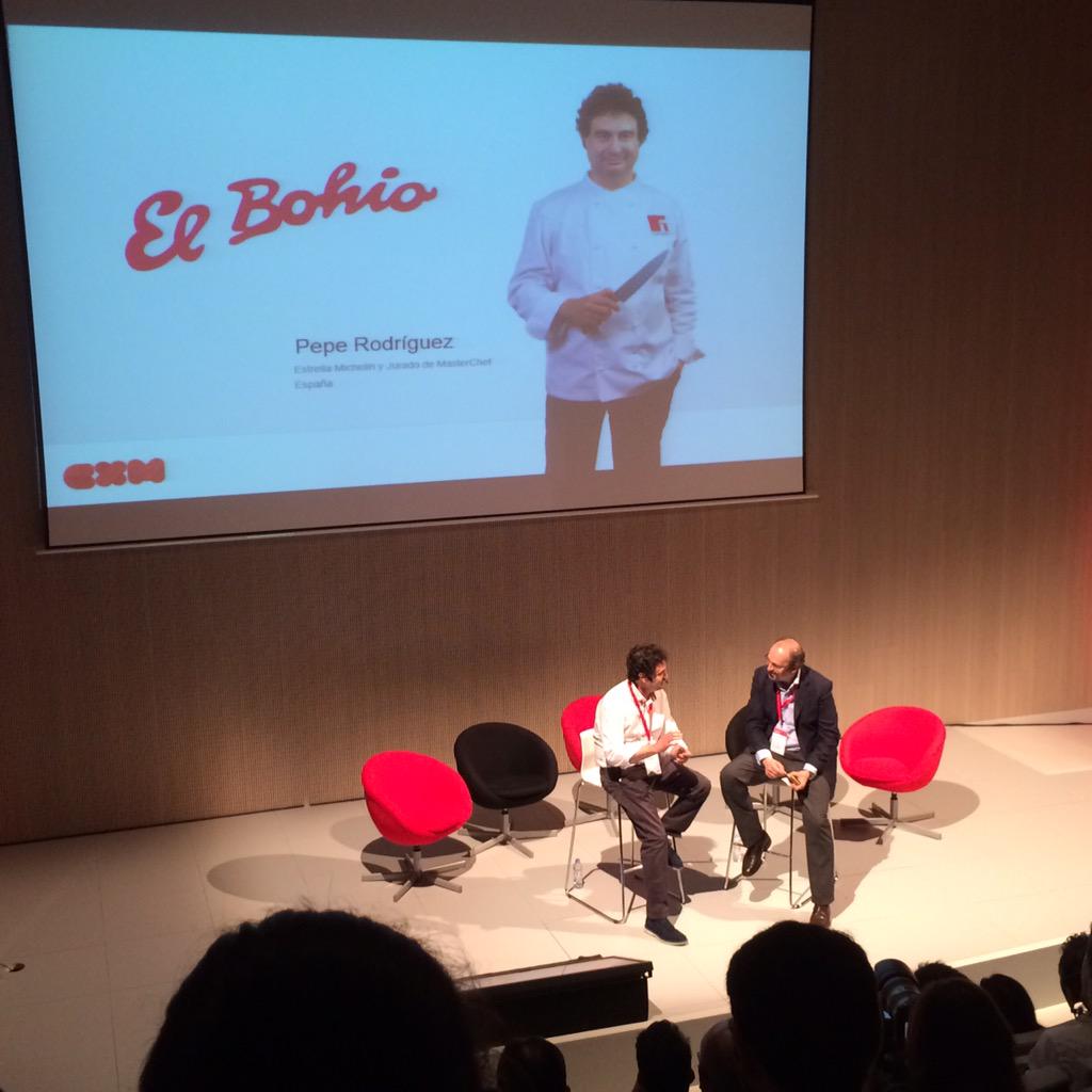 Innovación abierta, el secreto del éxito de la cocina española es a apertura de sector #cxmeeting #masterchef