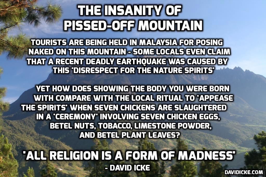 Arrested Mount Kinabalu ‘nudist’ is scared and upset, father says: bit.ly/1FKyokR