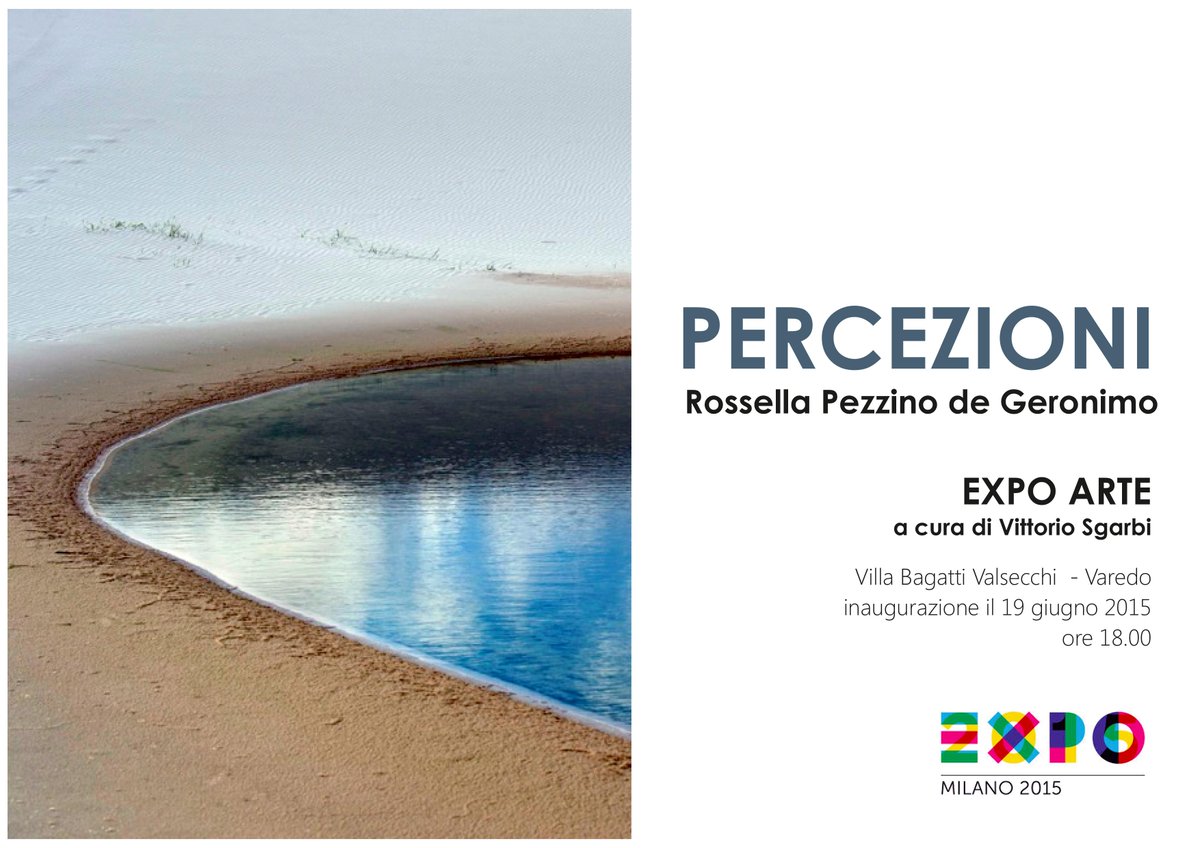 Vi aspetto!
#rossellapezzinodegeronimo #arte
<a href="/Expo2015Milano/">Expo Milano 2015</a> <a href="/VittorioSgarbi/">Vittorio Sgarbi</a>