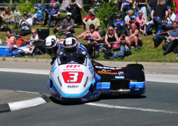 SarahsIOMTT's tweet photo. TT 2015 Birchalls complete Sidecar double http://t.co/fdgb6mW8uY #iom_tt #isleofmantt #sidecars #recordlap #TT2015 http://t.co/ZzftYBgOkZ