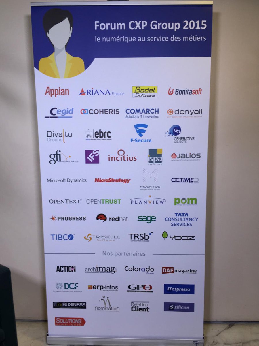 Forum CXP Group : D-Day
Merci aux CIO, CXO, Editeurs, ESN et partenaires d être presents avec ce beau soleil.