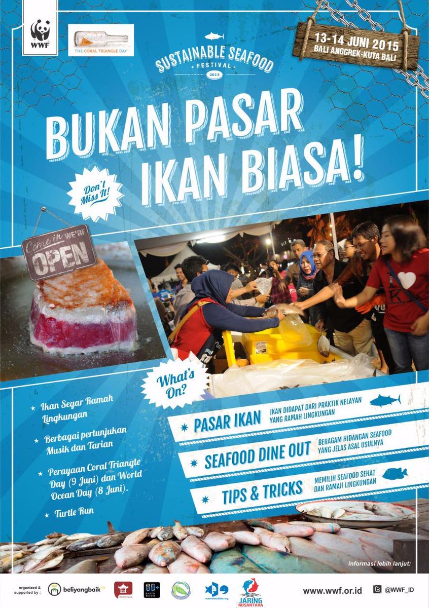 WWF_ID's tweet photo. Segera kosongkan jadwal &amp; bersiap utk #SSF2012! Ada byk tips &amp; tricks memilih ikan yg baik juga nanti. #BeliYangBaik http://t.co/NrVRi1fHDu