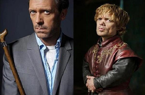 Happy Birthday Hugh Laurie and Peter Dinklage - they look similar and share a birthday... coincidence? 