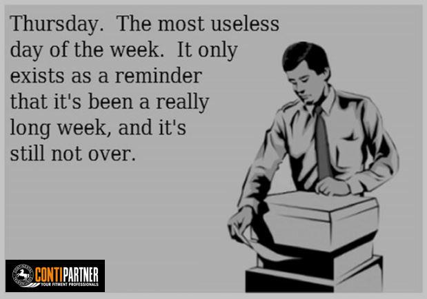 ContiPartner's tweet image. Hang in there, the weekend is around the next bend 
#BecauseYouCan #ContiPartner