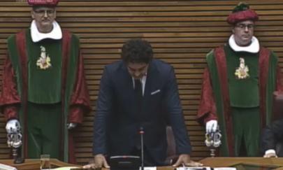 El nostre Secretari General provincial <a href="/FraColomer/">Francesc Colomer</a>, President d Les Corts Valencianes!! Un orgull inexplicable! #Anem