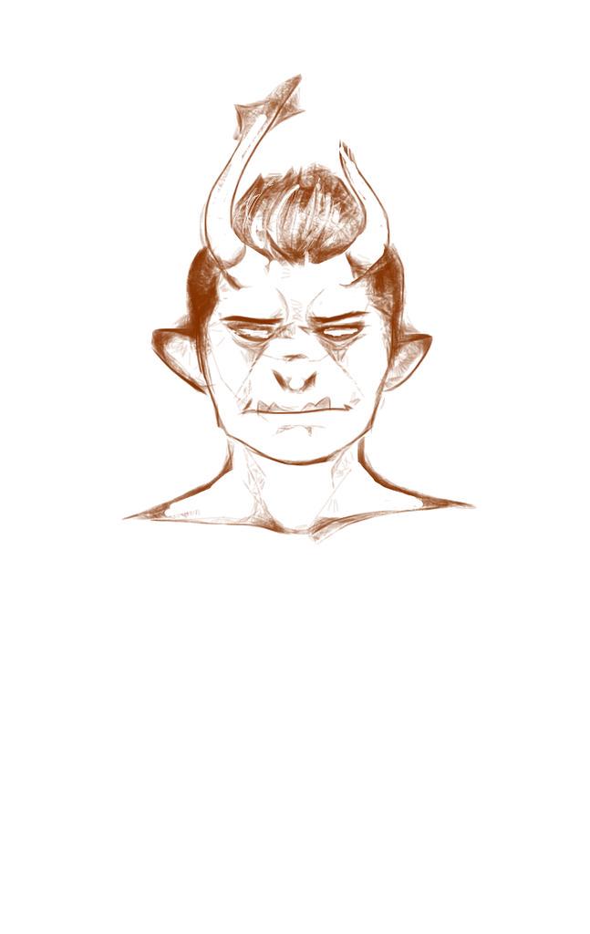 agonistCovenant's tweet image. // WIP of Salvager's Beforan incarnation.