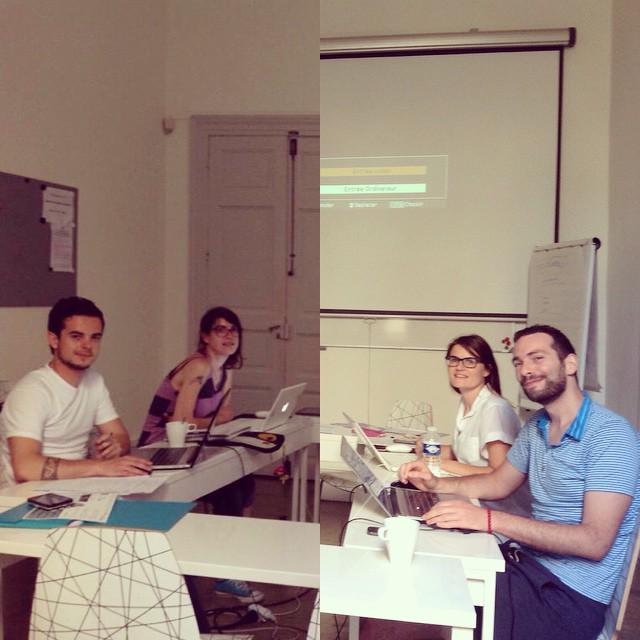 nuage_ncy's tweet photo. Ça continue avec les stagiaires de #Montpellier @spunchcomics @tierslieulimoux #trioletto34 #benjaminprins #nuformat http://t.co/azw5mHeNUp