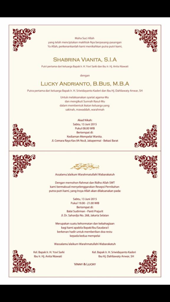 9000 Koleksi Contoh Undangan Pernikahan Pedang Pora Gratis Terbaru