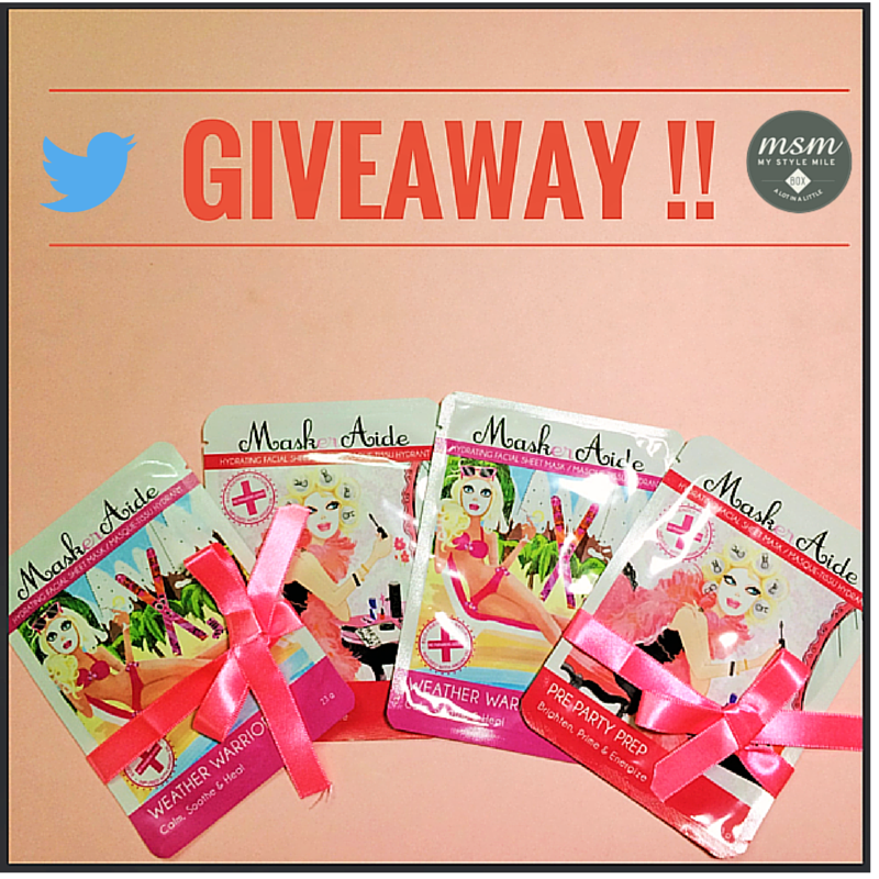 msmboxindia's tweet photo. #Giveaway Retweet this picture &amp; tell us your favorite travel beauty hack. 4 winners get a @MaskerAide Sheet Mask! http://t.co/aIjE2zMGKB