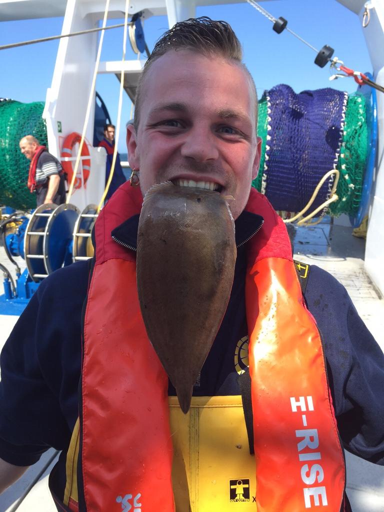 Eerste tong is een feit. Gisteren een proef trek gedaan. #mdv