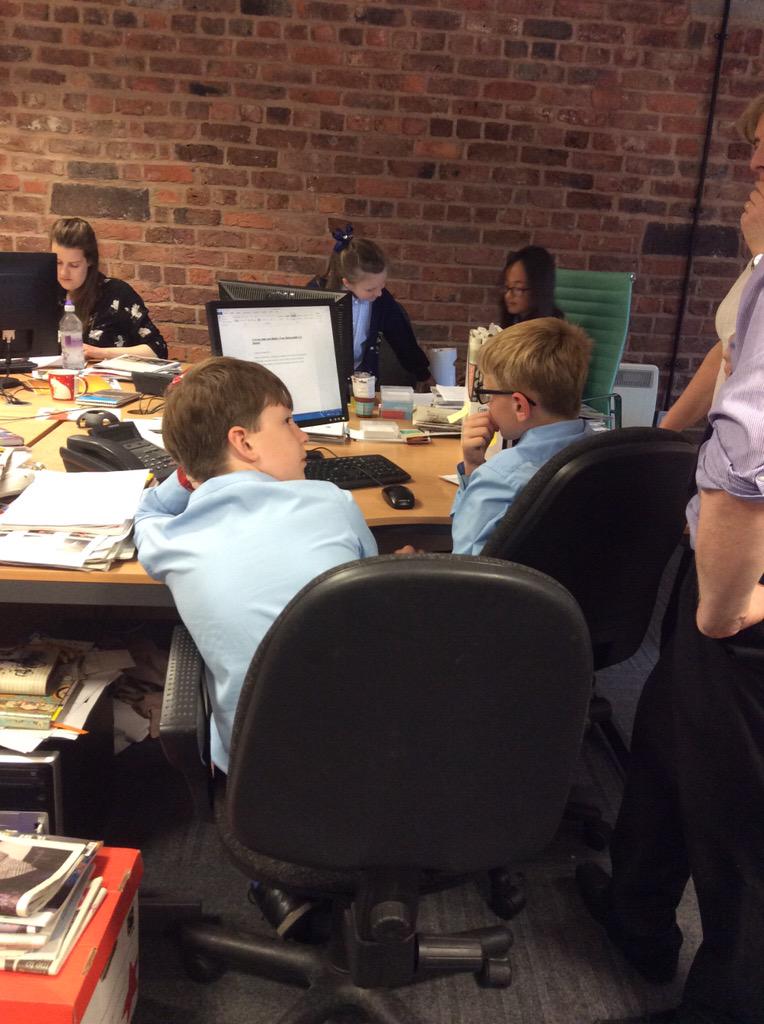 EducateMag's tweet image. Working hard in the office #technologydebate