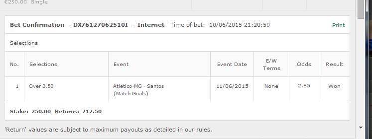 FixedFactor's tweet image. TICKET PROVE ONLINE, LAST NIGHT AGAIN #WOOON ~&amp;gt; FULL TIME 2-2
Match: Atletico-MG - Santos
TIP: Over 3.5
FOLLOW US!