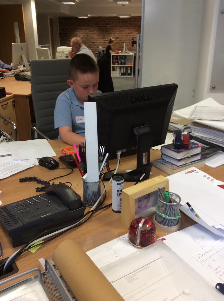 EducateMag's tweet image. Jake typing on the computer @BickerstaffeCE  #technologydebate