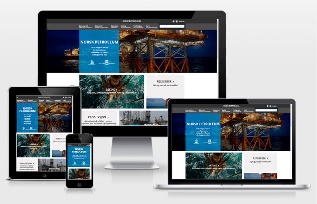 Vi har laget norskpetroleum.no på oppdrag for @oljedir og <a href="/oeddep/">human</a> - en omfattende løsning bygget på #WordPress