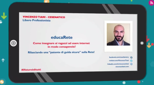 Ora ci spostiamo a Cesenatico con <a href="/VincenzoTiani/">Vincenzo Tiani</a> per <a href="/educaReteorg/">educaRete</a> #ilfuturoèditutti <a href="/DigitalChampITA/">Campioni Digitali</a>