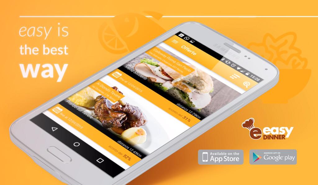 easydinner2014's tweet photo. Mangiare bene e spendere poco? Con noi di #EasyDinner si può: scarica subito l'app #Scontispeciali #ristorante http://t.co/8TjuRN7GgV