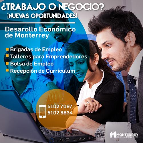Infórmate de las oportunidades que brinda <a href="/SDEMTY/">Desarrollo Economico</a> #DesarrolloEconómicoMonterrey #Empleo #Emprendedores