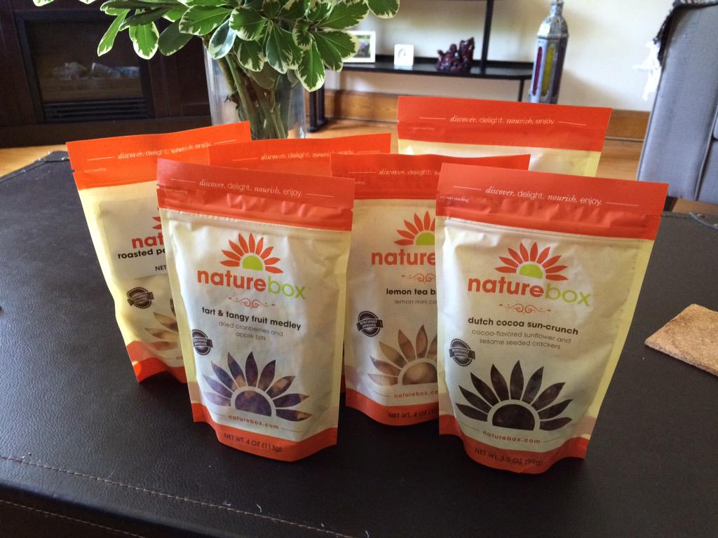 vinateacup's tweet photo. .@naturebox Can't wait to dig into my first full shipment! The samples were so tasty, I added an extra bag :D http://t.co/Vo7OId7Nqn