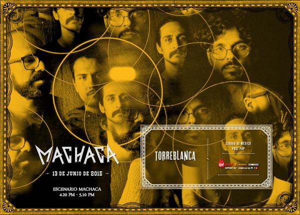 _torreblanca's tweet photo. Este sábado 13 de junio estaremos en el @MachacaFest en #Monterrey. Tocamos a las 4.20pm en el #EscenarioMachaca! http://t.co/kr1P57wHIA