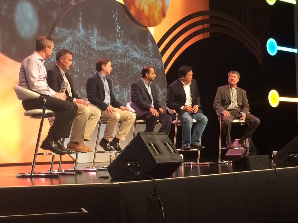 MichelleLazzar's tweet photo. Best part of today= @hortonworks customer panel @Verizon @symantec @homedepot @rogersbuzz Schlumberger #hadoopsummit http://t.co/f1SKSGoYv8