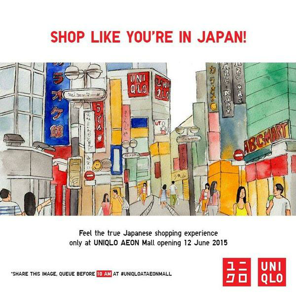 Shofbar's tweet photo. Wohoooo! @UNIQLOINDONESIA  #UNIQLOatAEONMall http://t.co/7bl3lVuLWx