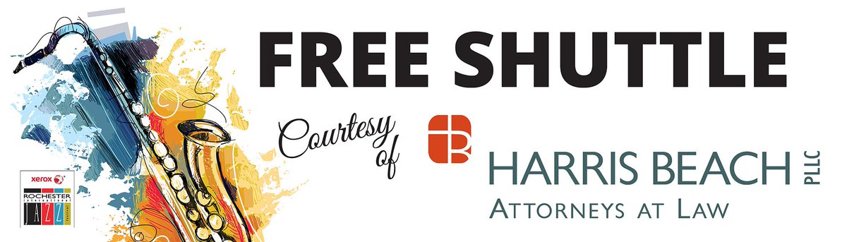 We're sponsoring the @XRIJF trolley! Fans ride free 3p to 12a during the fest #HBNYCARES bit.ly/1GAuWyQ #ROC