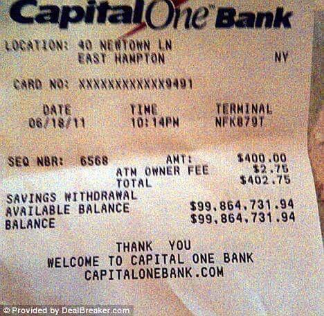 AdyOReilly's tweet image. Sure as hell doesn't look like any of my ATM receipts