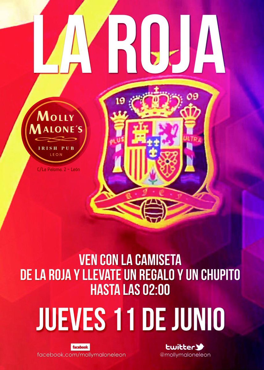 Es jueves,ven de rojo y llévate tu regalo!!