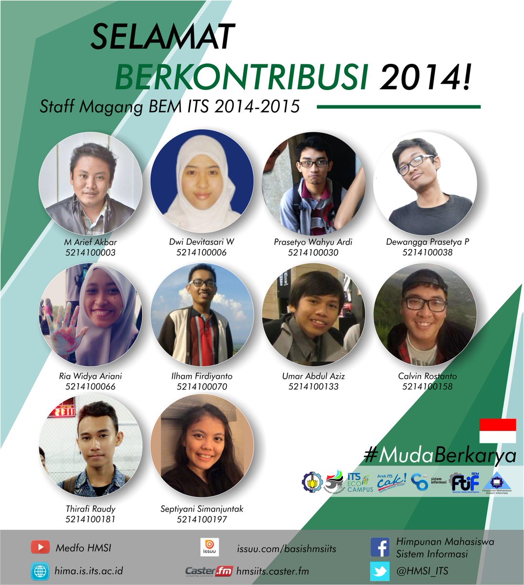 HMSI_ITS's tweet photo. Selamat buat teman2 @SIITS2014 yang terpilih jadi staff magang @BEM_ITS ! Semangat berkontribusi! http://t.co/QNie1uJQkv