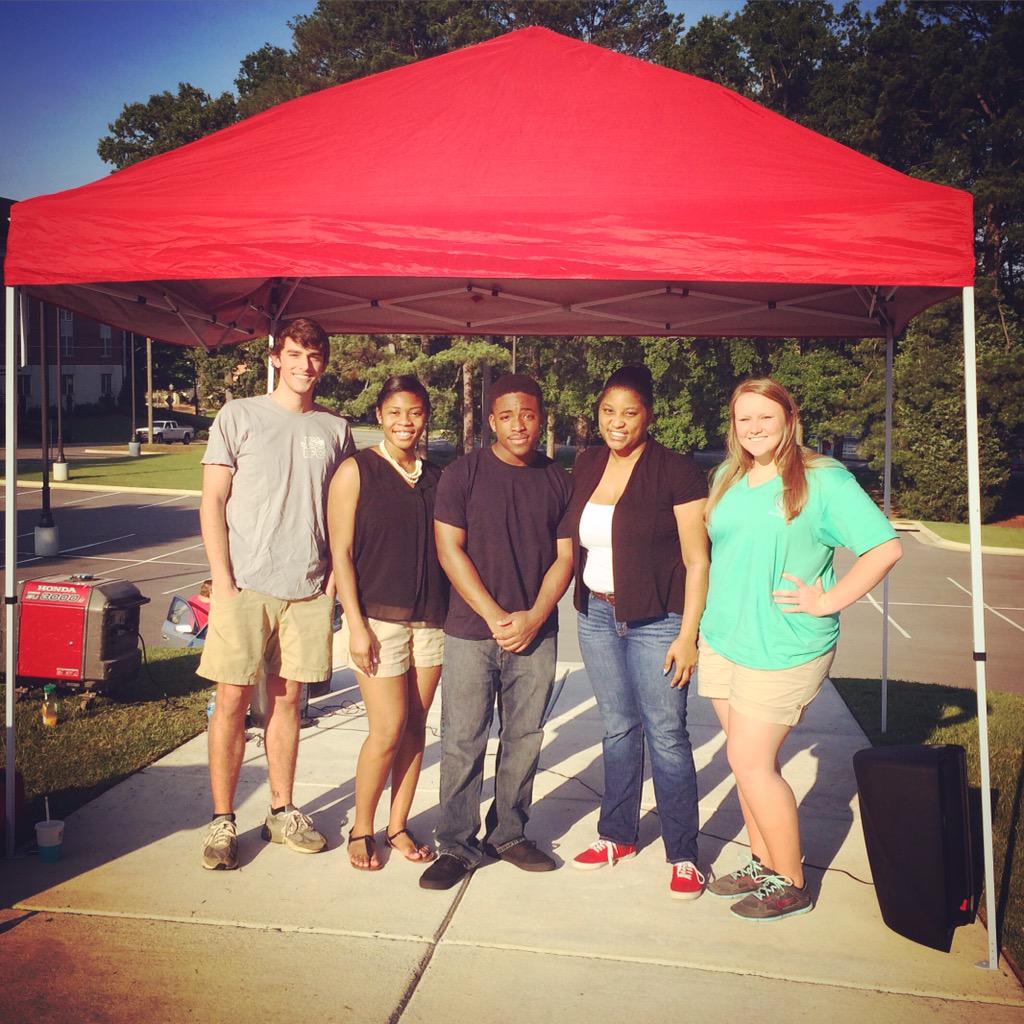 Our Greek Officers are ready for Session 2 of Gamecock Orientation '15! Welcome to JSU! #totallyJSU #GoGreekJSU