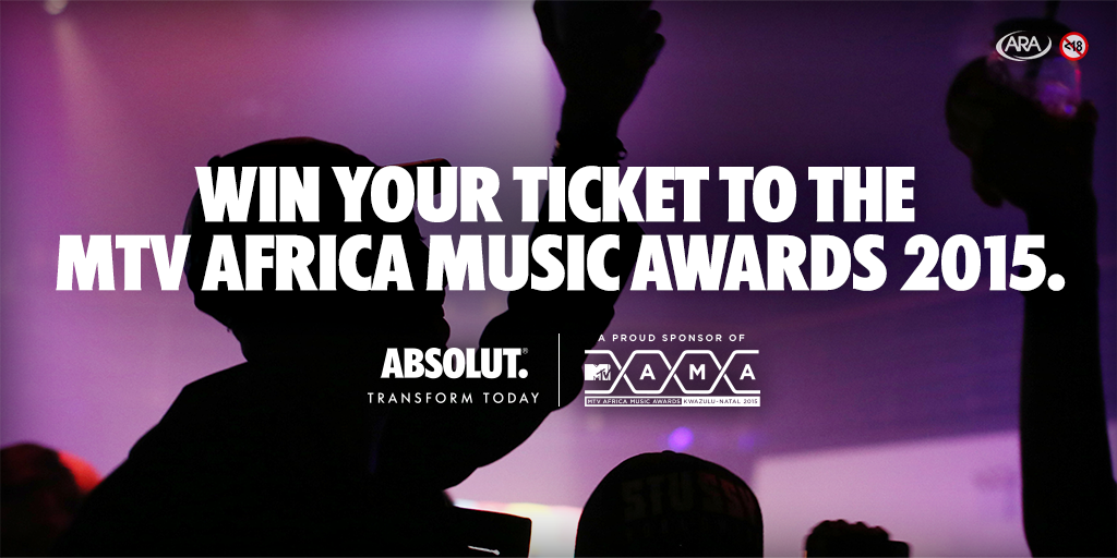Follow the journey to #MTVMAMA2015 and stand a chance to party with your favourite artists! abso.lt/MtvAbs