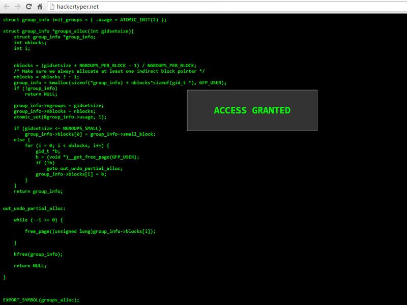 CHIP_online's tweet photo. #Hackertyper.net lässt dich für außenstehende Noobs, wie ein 1337 |-|4xXo|2 aussehen:
http://t.co/hXz1Mfhkkf http://t.co/dSd1fvOhsP