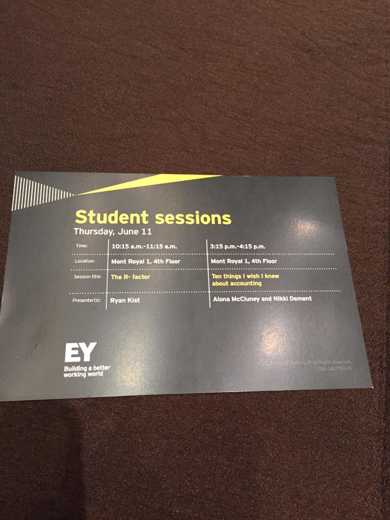 Demenni's tweet photo. I'm spreading the Accounting love today at a NABA Student session! #UatEYNABA #NABA2015 http://t.co/IjTqygyAo2