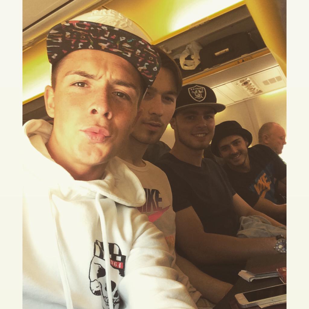JackGrealish's tweet photo. And were off again.. This should be interesting... 😜😄☀️ @Grealish_ @beej0121 @LShippley http://t.co/UaIkGDRvvW