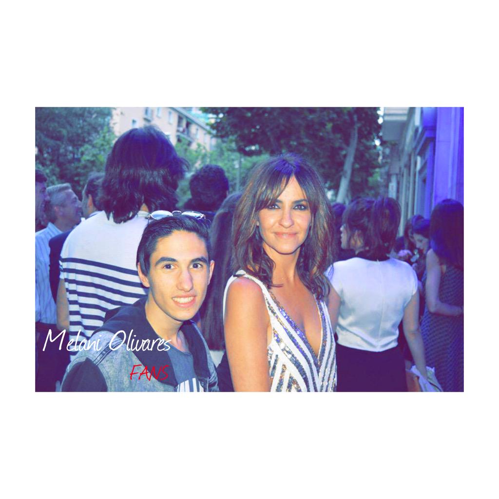 MelaniSite's tweet photo. @JoMarNY: '@MelaniOlivaresM Muchas gracias guapa, fue genial volver a verte 😙' {Melani ayer en #P8Night 🍸} http://t.co/fldwILyAkx