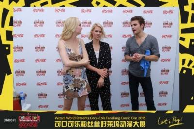 CandiceUpdate's tweet photo. New Picture of Candice Accola at the #wizardworldfanstangcomiccon in China on May 30th. #1 http://t.co/8mZZ55sX7G