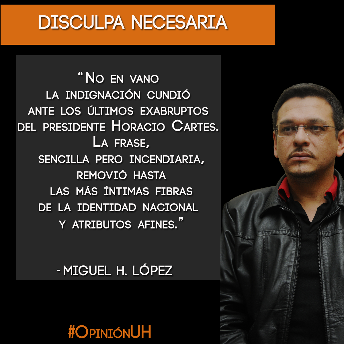 UltimaHoracom's tweet photo. #OpiniónUH Disculpa necesaria Por @miguelhache http://t.co/6W1MUPFIGR http://t.co/2dSN3WShs5