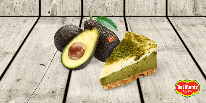 Looking for an #UnlikelyCombo to mix things up? Try a slice of avocado cheesecake.
