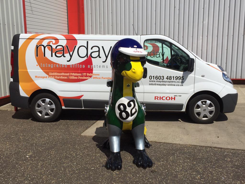 IndyGoGo500's tweet photo. Look what I did today! A day out to visit my sponsors. @MaydayCentral @GoGoDragons2015 http://t.co/l5ZroznkLQ