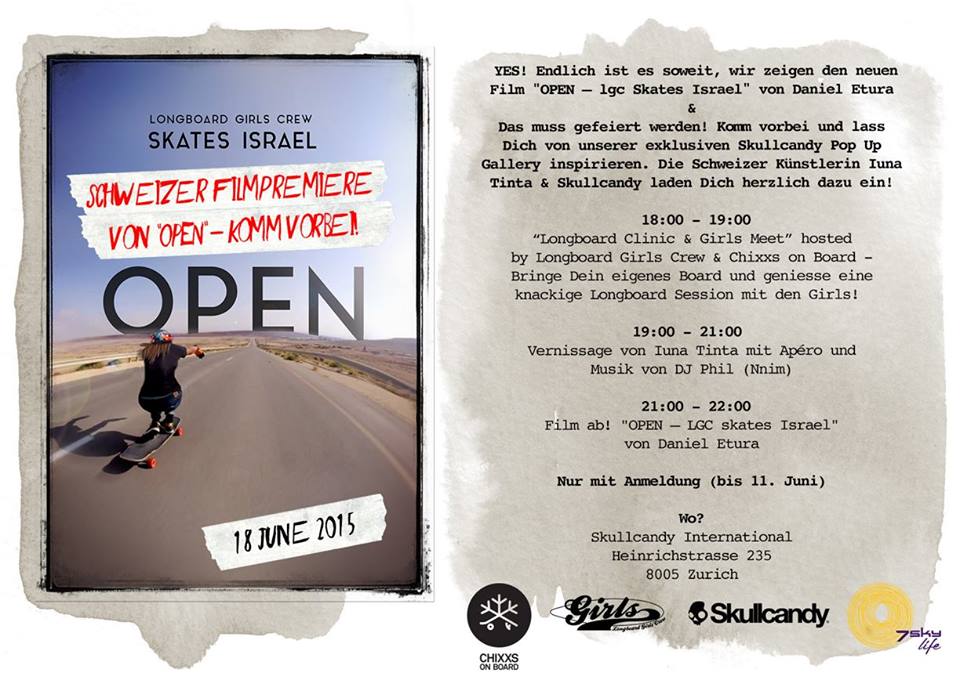 Last CALL to get your spot at this LOVELY event with <a href="/ValKechichian/">Valeria Kechichian</a> and the NEW Open LGC skates Israel Movie Premier!