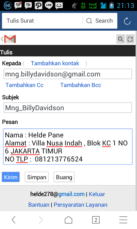 helde278's tweet photo. YUhuii..

Uda pada Daftar blomm...???

daftar aja dulu 😁😁😉

beneeer gak ko  @BillyDavidson_  😘😘😉😋 http://t.co/4EhkTjqpFW