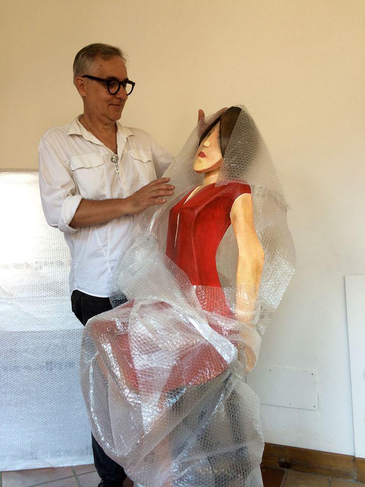One of  Maurizio Prenna works that will be shown at the exhibition "Paper Out Frame" #fabrianomusei #marche #fabriano