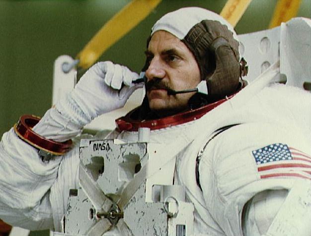 Happy birthday to astronaut Dr. James van Hoften, born in 1944. He logged 338 hours in 