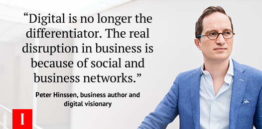 GlobalCIO's tweet photo. Video Q&amp;A with Peter @Hinssen on the revolution being driven by networked business models http://t.co/qUa1GnV3hq #CIO http://t.co/sg7qiF15re
