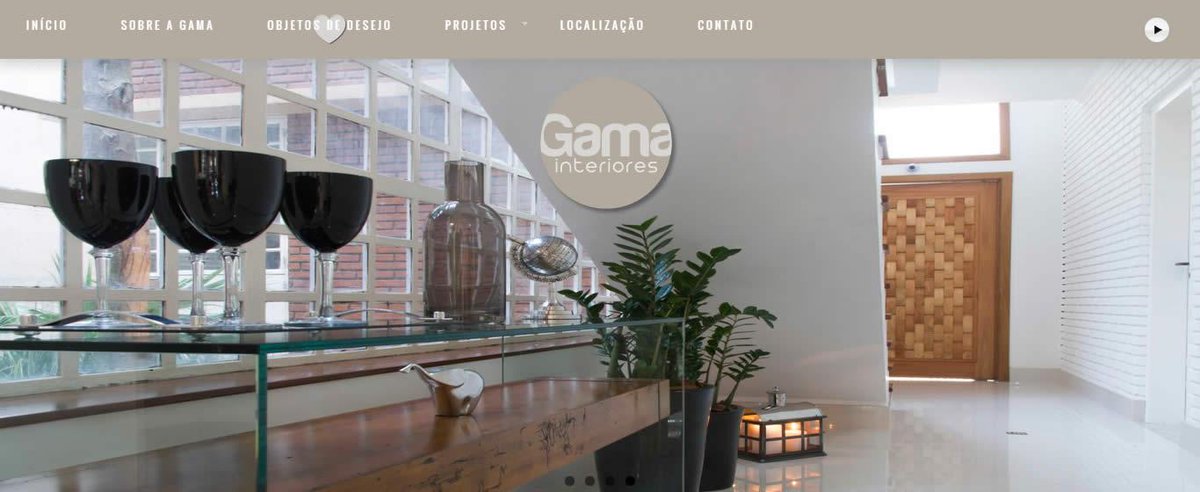 Art2WebStudio's tweet image. Site da Gama Interiores. Website com painel administrativo para cadastro de Projetos. Acesse-&amp;gt; goo.gl/giqQ5y