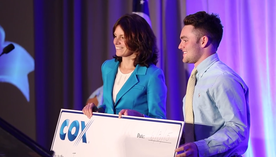 YurViewNE's tweet photo. #CoxRISA male athlete of the year headed to @Duke_MLax.  http://t.co/uD2kux0w7o @LaSalleLaxRI @Manownmattack http://t.co/35hkMOdawl