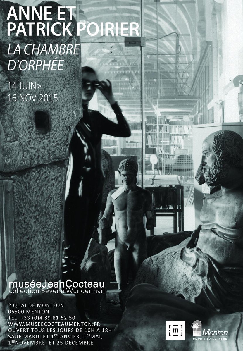 Dès ce week-end, découvrez la nouvelle expo du musée : Anne et Patrick #Poirier, La chambre d'Orphée