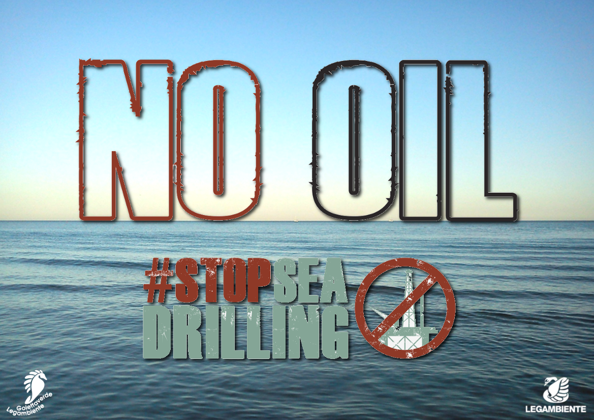 Legambiente's tweet photo. No alle trivellazioni in #mare! #STOPseadrilling 
Dillo anche tu, il 20 giugno
Guarda qui > http://t.co/PumTN4tya0 http://t.co/ULtqVveFAq